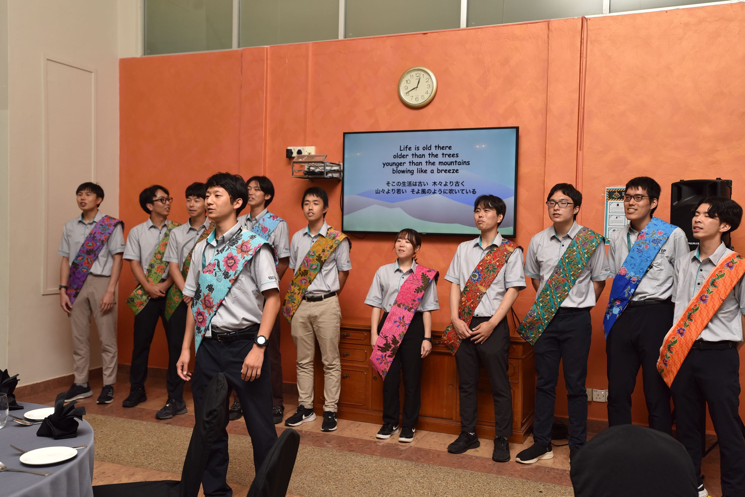 Fun performances during the event.