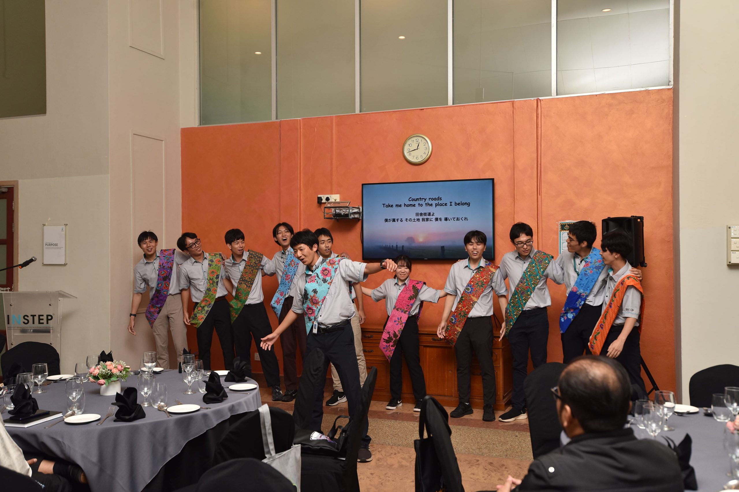 Fun performances during the event.