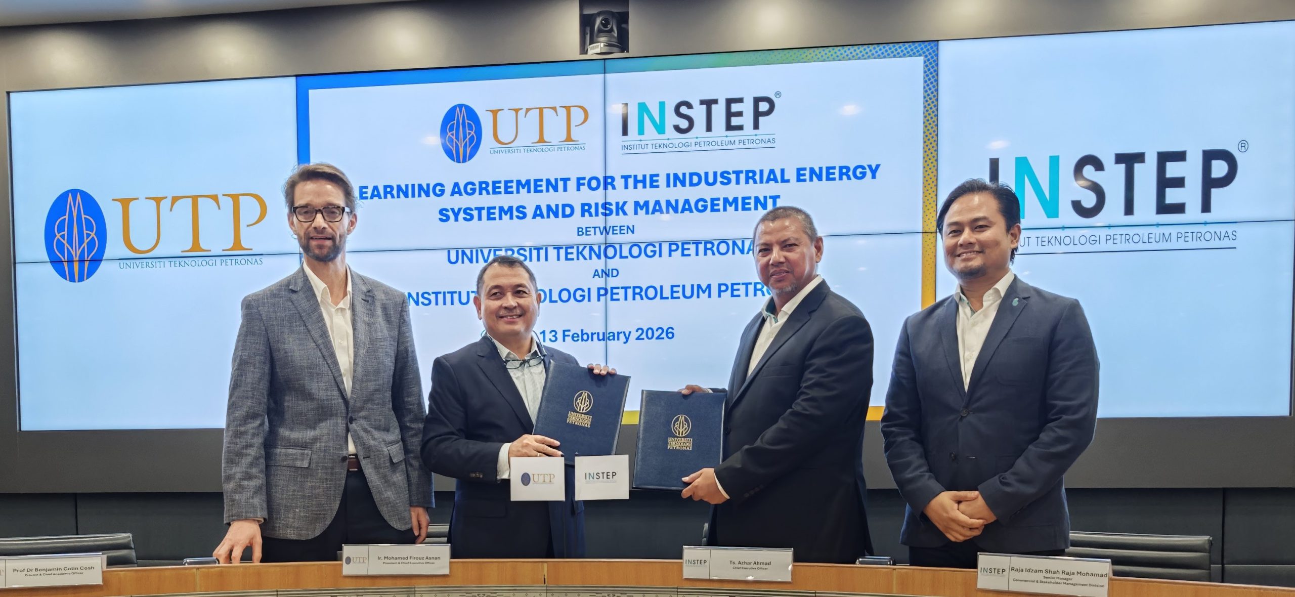 INSTEP And UTP Formalise Strategic Partnership to Future-Proof PETRONAS’ Human Capital